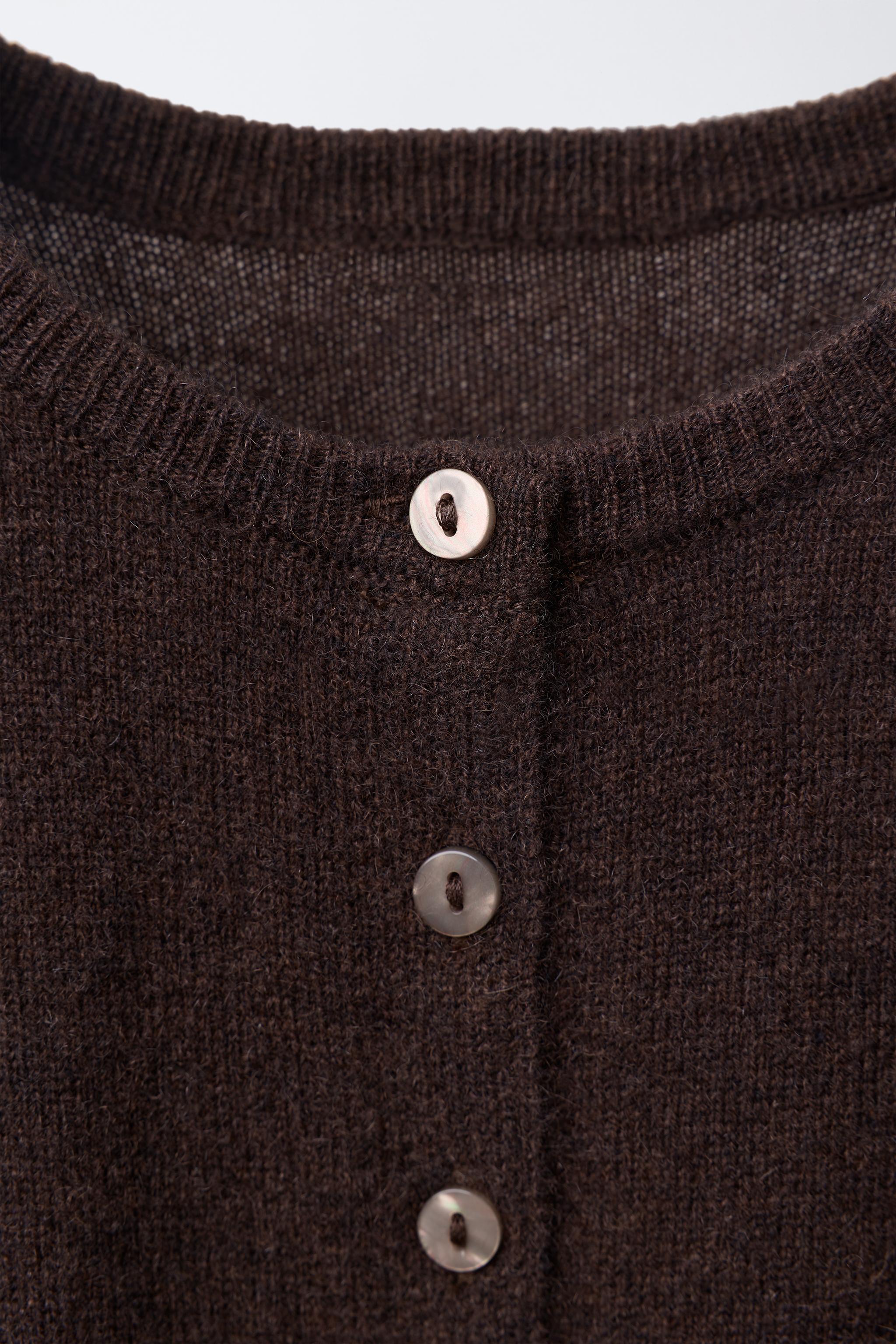 100% CASHMERE CARDIGAN
